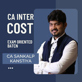 CA Inter Costing | Exam Oriented Batch by CA Sankalp Kanstiya | For Jan 26 Exams